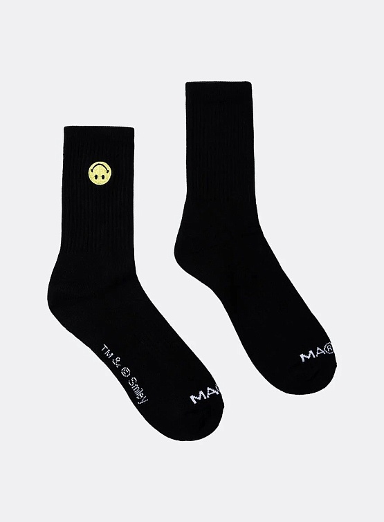 Носки MARKET Smiley Grand Slam Socks Black