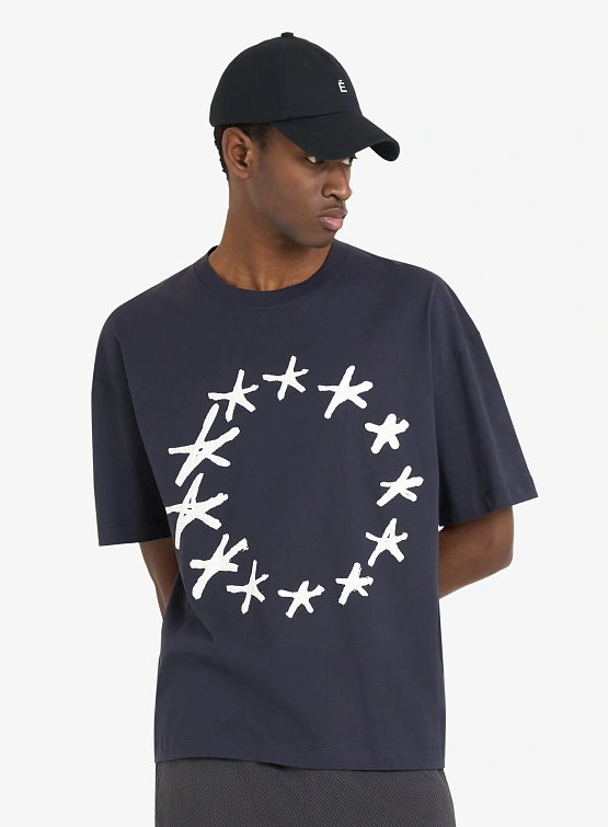 Футболка Études Relax T-shirt Stars Navy