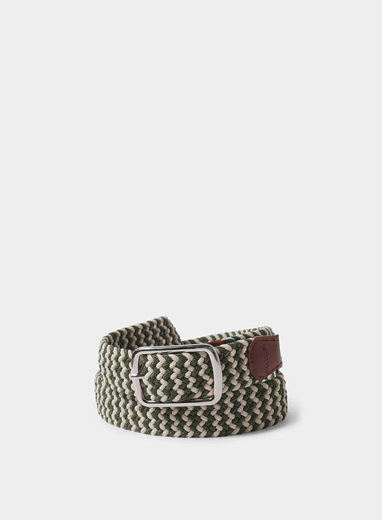 Ремень Butter Goods Braided Belt Sage