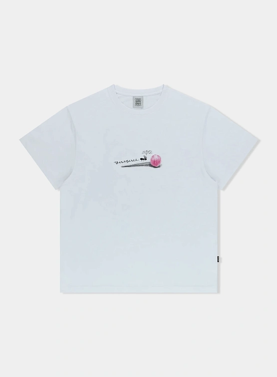 Футболка YESEYESEE Anthill Logo Tee White