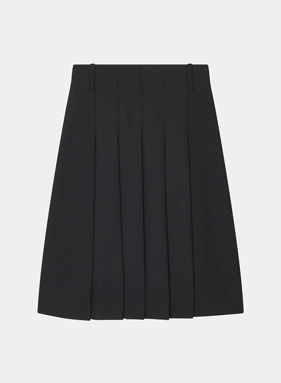 Юбка A.P.C. Plissee Longue Noir