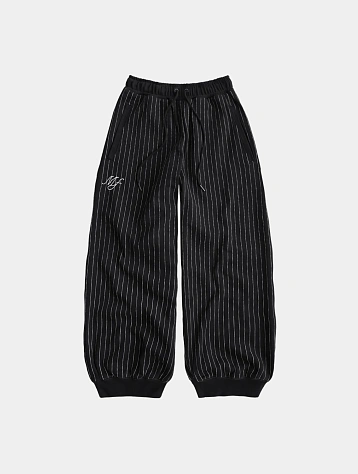 Брюки MADFRENZY Striped Stitch Black