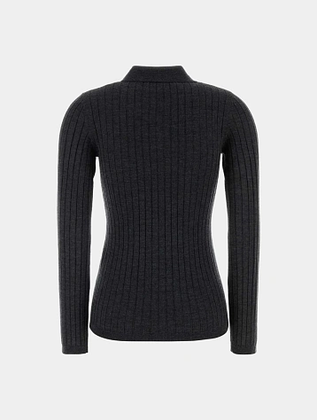 Женское поло A.P.C. A Petites Cotes Anthracite