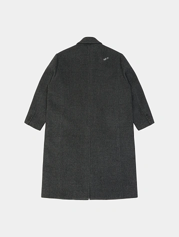 Пальто ADERERROR BK Tag Coat 01 Charcoal