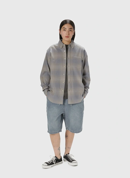 Шорты thisisneverthat Denim Easy Short Washed Blue