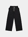 брюки rick owens drkshdw creatch wide black