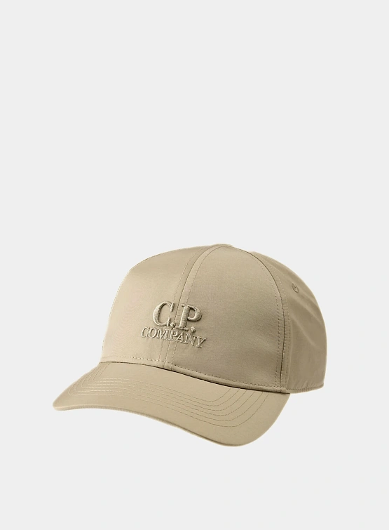 Кепка C.P. Company Chrome-R Logo Cap Vintage Khaki