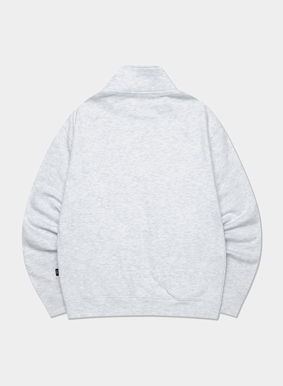 Свитшот LMC Box Quarter Zip Sweatshirt Heather Gray