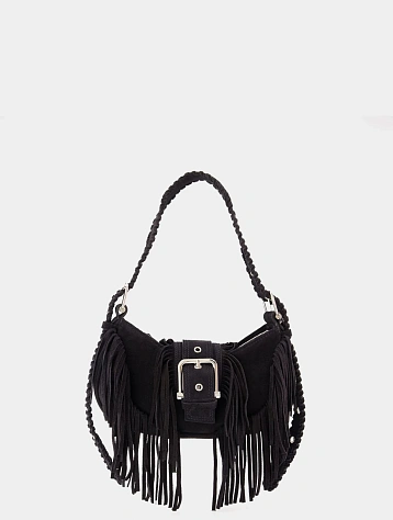 Сумка OSOI Hobo Brocle Fringe Black