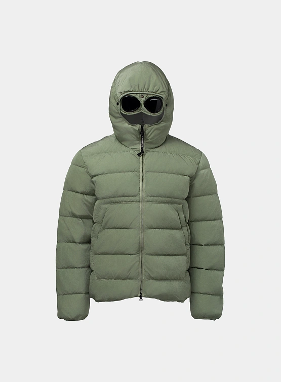 Пуховик C.P. Company Chrome-R Goggle Down Seagrass