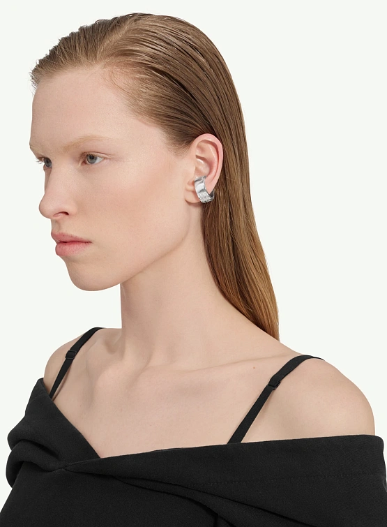 Кольцо MM6 Maison Margiela Minimal Numeric Cuff Ring