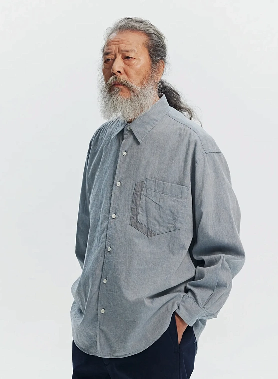 Рубашка FrizmWORKS Clipping Pocket Blue