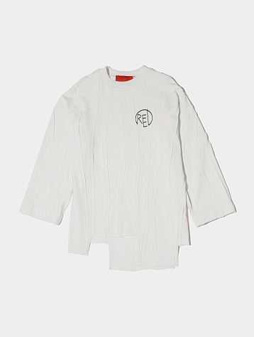 Лонгслив Red September Oversize White