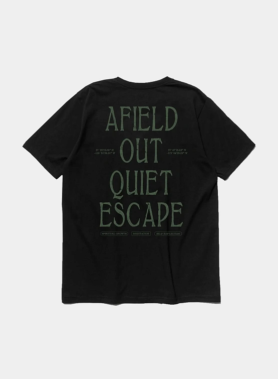 Футболка Afield Out Escape T-Shirt Black