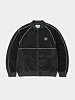 Толстовка на молнии thisisneverthat Velour Track Jacket Black