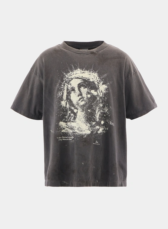Футболка SAINT MXXXXXX Maria Tee Black