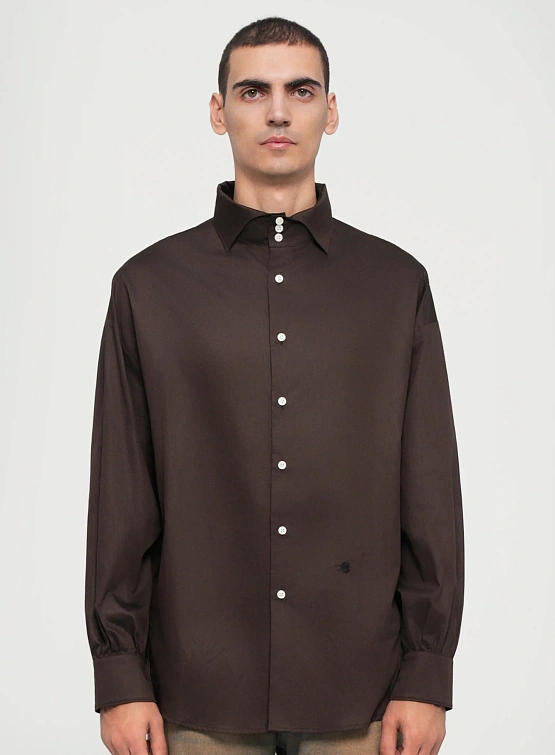 Рубашка Bluemarble Dusty Poet Brown