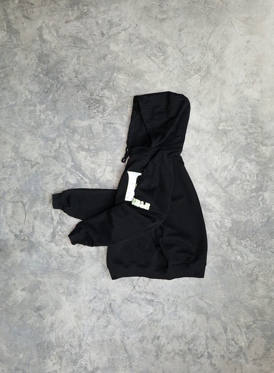 Худи Bluemarble Embroidery Hoodie Black