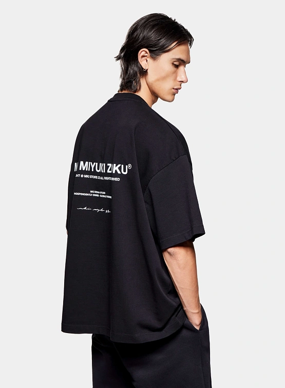 Футболка MKI MIYUKI ZOKU Design Studio Black