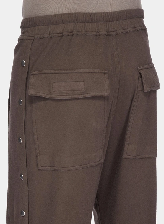 Брюки RICK OWENS DRKSHDW Pusher Dark Dust