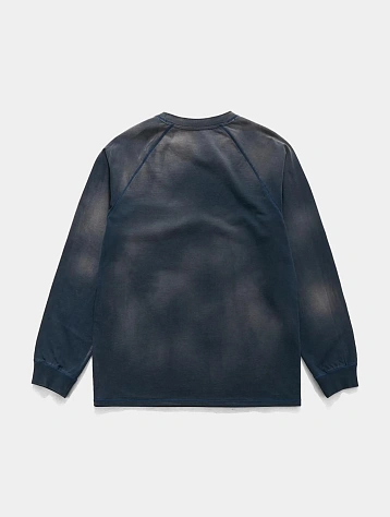 Лонгслив EASTLOGUE Bleached Cpo L/S Navy