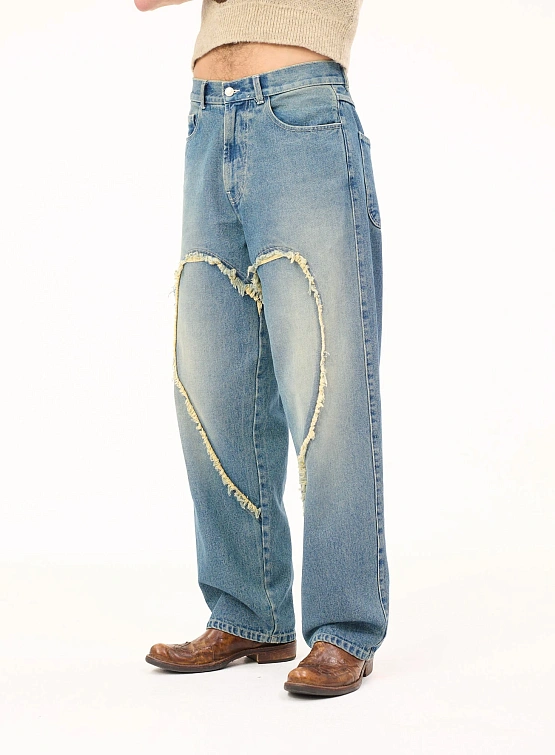 Джинсы Carne Bollente Love 000's Washed Blue