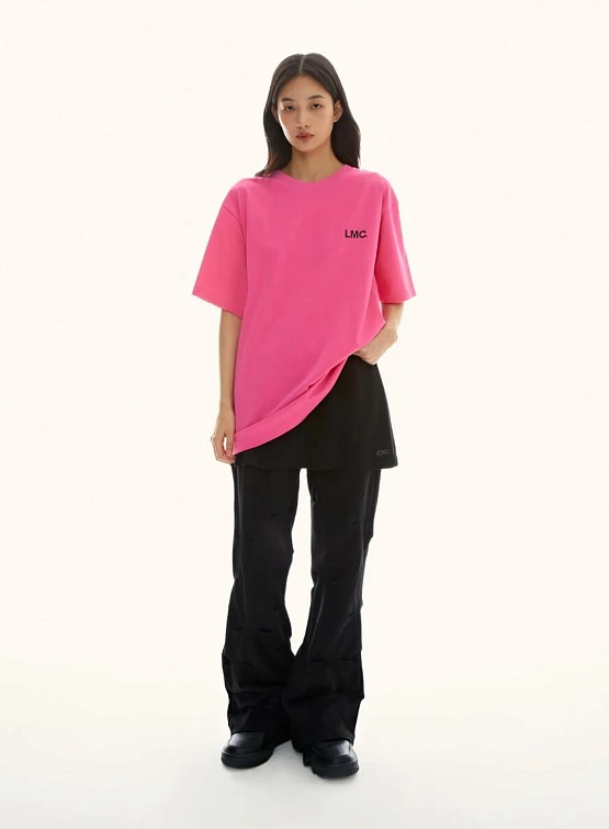Футболка LMC Doll Globe Tee Hot Pink