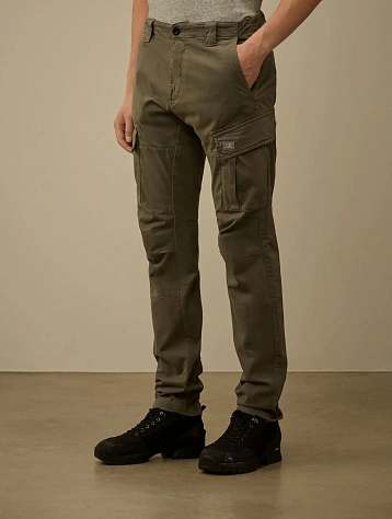Брюки C.P. Company Ergonomic Fit Cargo Pants Gunmetal