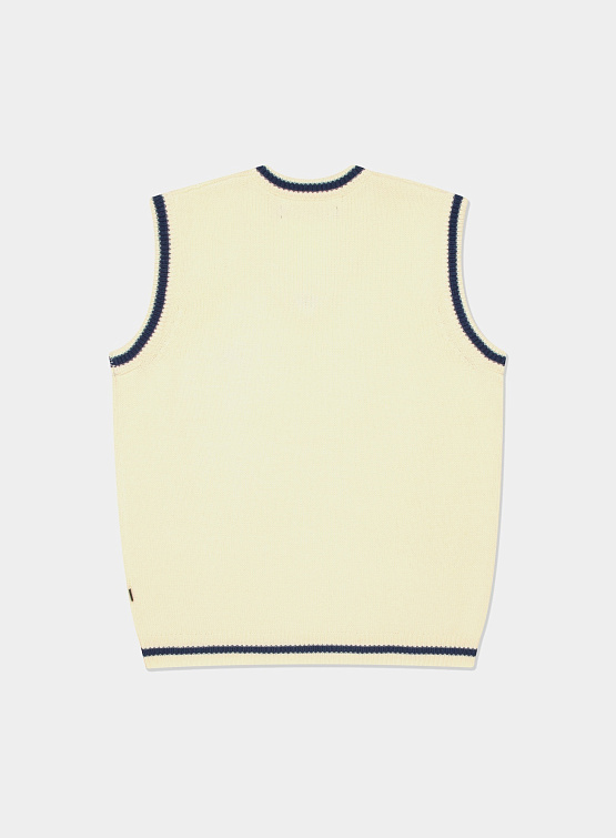 Жилет LMC Cable Arch Knit Vest Ivory
