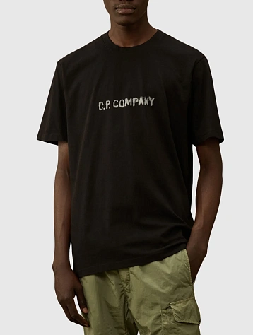 Футболка C.P. Company 30/1 Jersey British Sailor Black