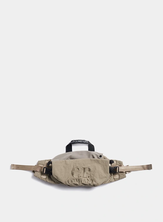 Сумка C.P. Company Plain Paper Touch Logo Vintage Khaki