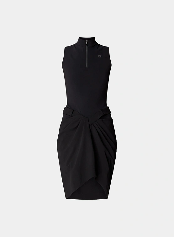 Женское платье Coperni Hybrid Tailored Dress Black