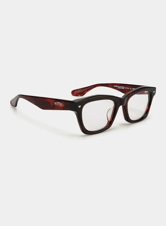 Очки Bonnie Clyde Room Service Red Tortoise & Clear Lens