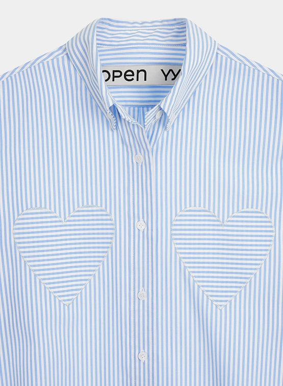 Рубашка OPEN YY Sleeve Protector Shirt Blue