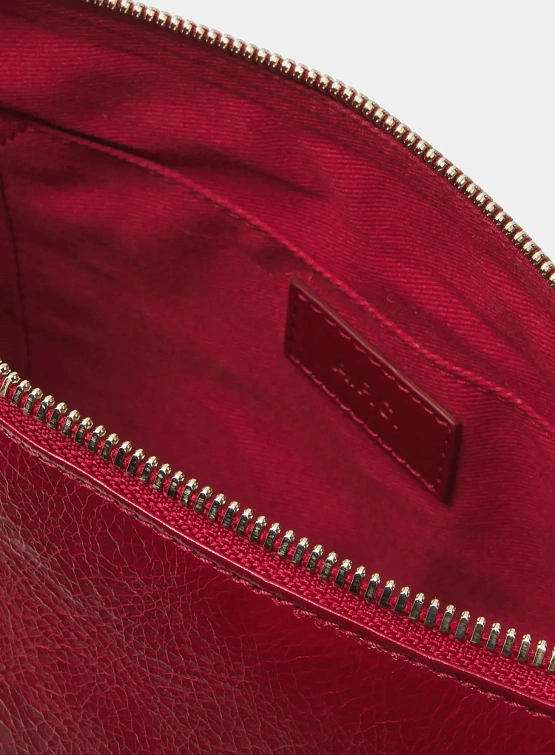 Сумка A.P.C. Vera Shoulder Crinkled Leather Red