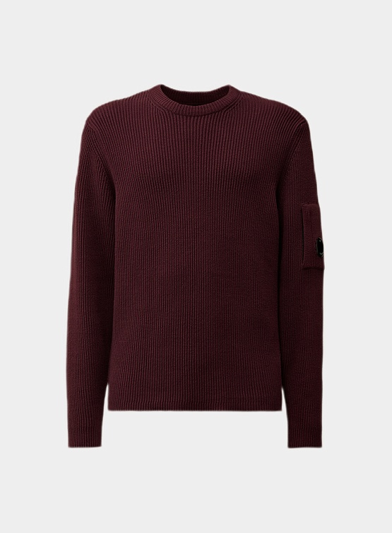 Джемпер C.P. Company Full Rib Knit Potent Purple