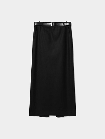 Женская юбка JUUN.J Belted Maxi Slit Black