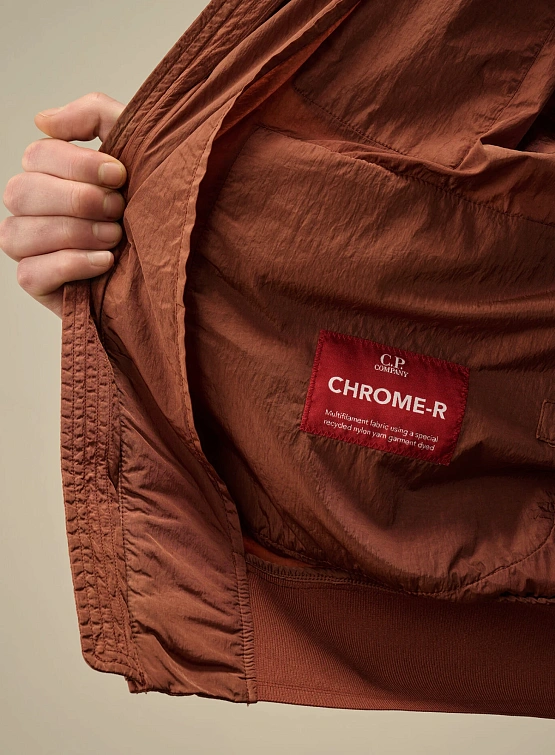Бомбер C.P. Company Chrome-R Multipocket Sable
