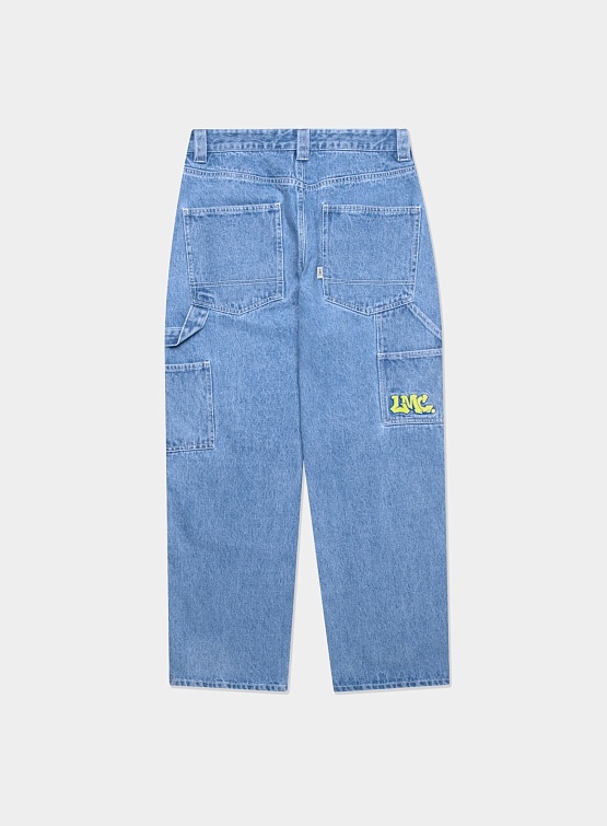 Джинсы LMC Graffiti Denim Carpenter Pants Light Blue