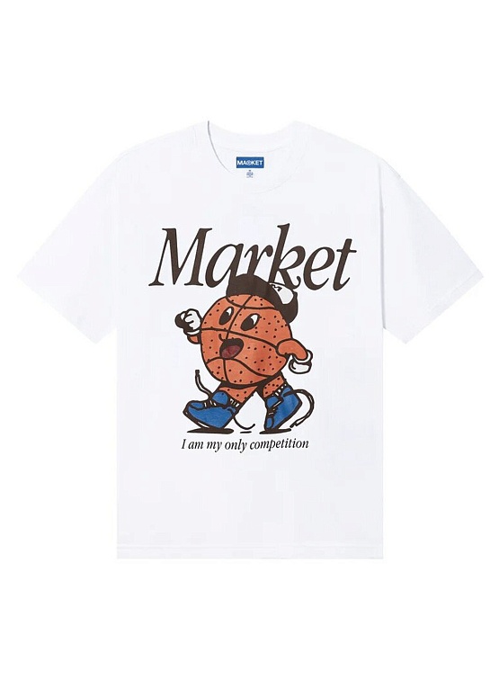 Футболка MARKET One On One White