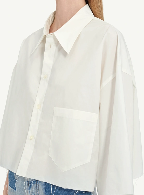 Женская рубашка MM6 Maison Margiela White