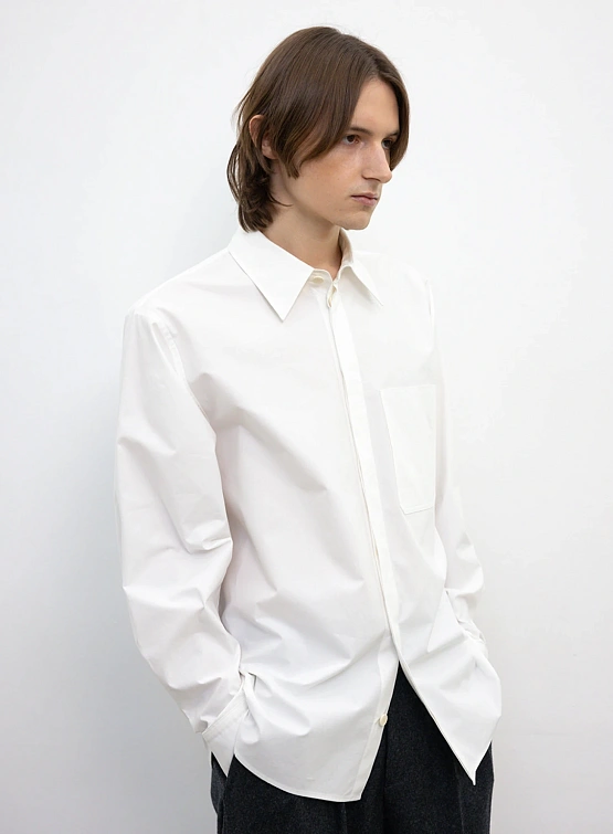 Рубашка LE17SEPTEMBRE Raglan Shirt White