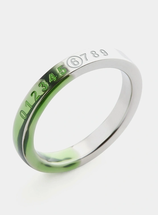 Кольцо MM6 Engraved Numeric Ring