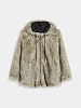 Женская шуба OPEN YY Reversible Faux Fur Beige