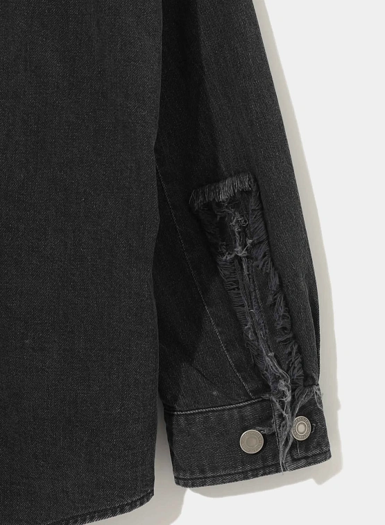 Рубашка UNDERCOVER Cotton Denim Patch Pockets Charcoal