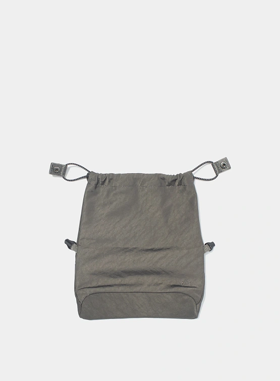 Сумка F/CE. Textured Twill Drawstring Sacoche Charcoal