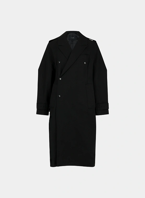 Тренч entire studios Wellington Coat Black