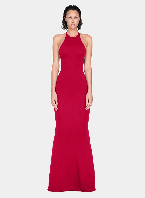 Женское платье XSAI Apron Dress Carmine