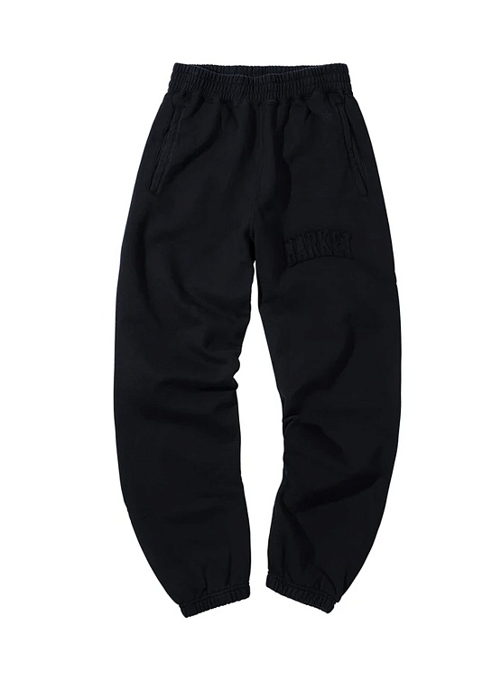 Брюки MARKET Washed Arc Sweatpants Washed Black