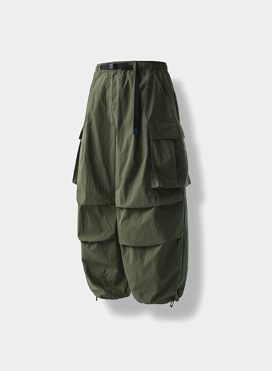 Брюки ANGLAN CN Belt Cargo Balloon Pants Khaki